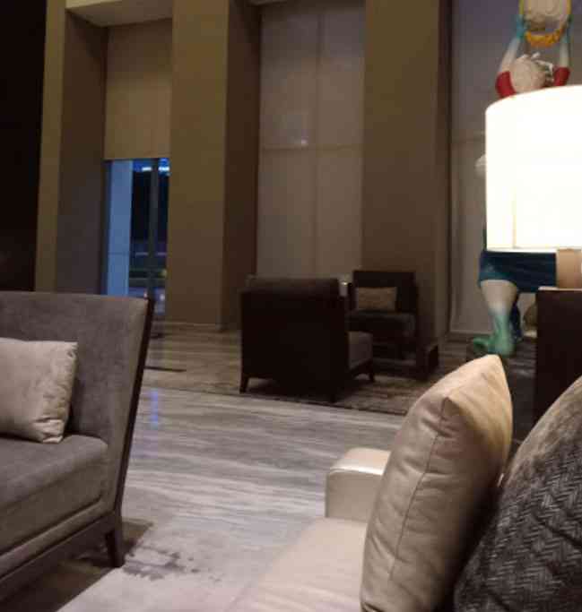 lobby Ciputra World 2 Apartment