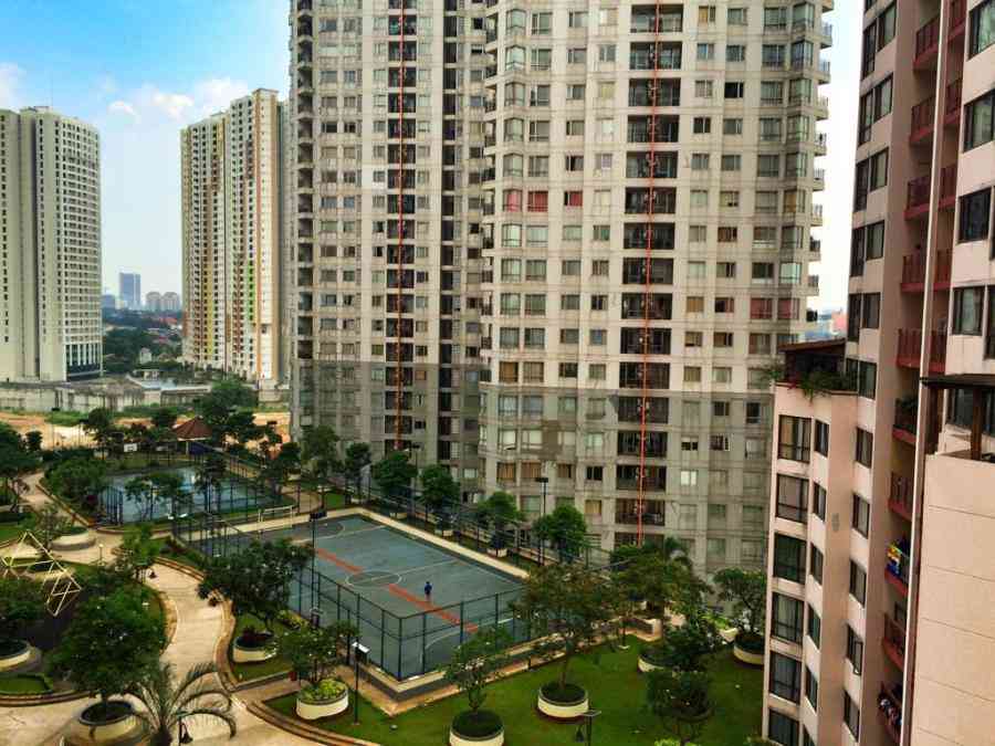 Basketball court taman rasuna apartment