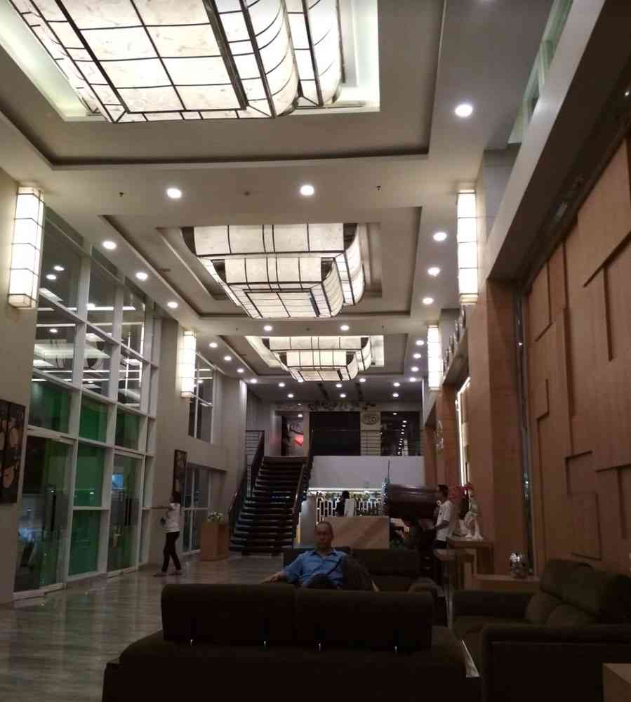 lobi sudirman park apartemen