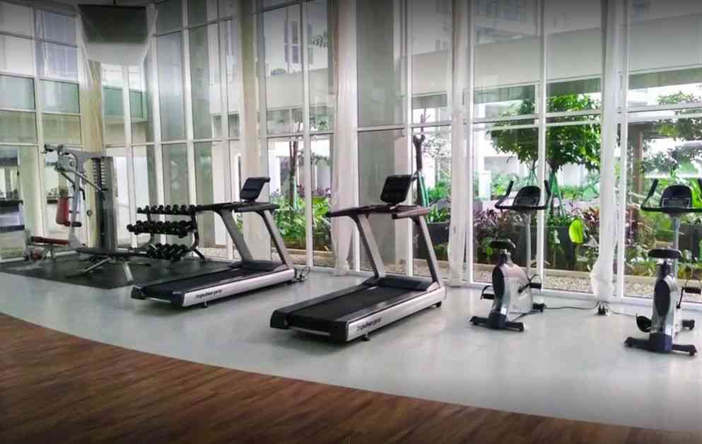 Gym Casa De Parco Apartemen