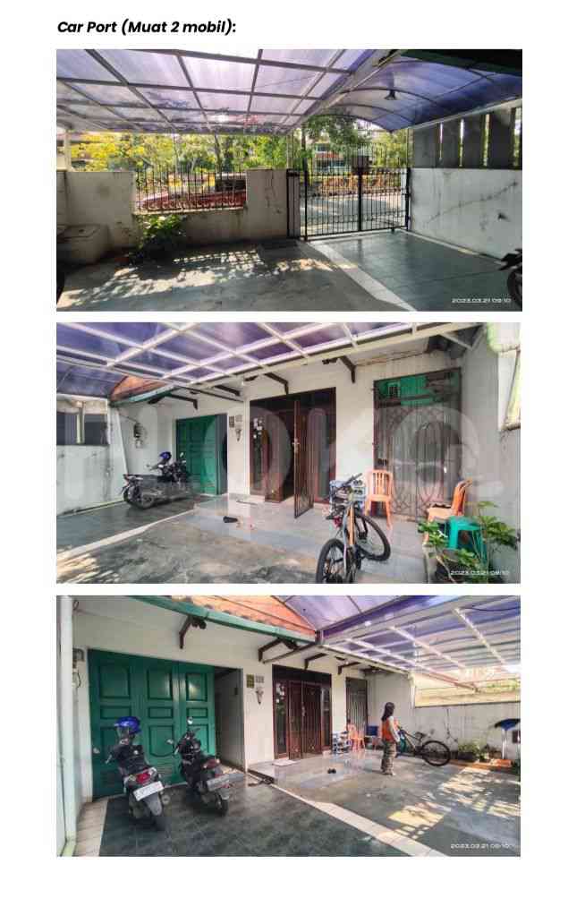 Dijual Rumah 3 BR, Luas 184 m2 di Perumahan Metland, Menteng 1