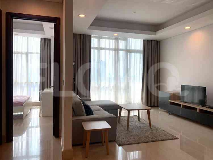 Tipe 2 Kamar Tidur di Lantai 21 untuk disewakan di Oakwood Suites La Maison - fgaa04 2