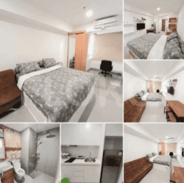 Tipe 1 Kamar Tidur di Lantai 36 untuk disewakan di Skandinavia Tangcity Apartemen - fci529 1