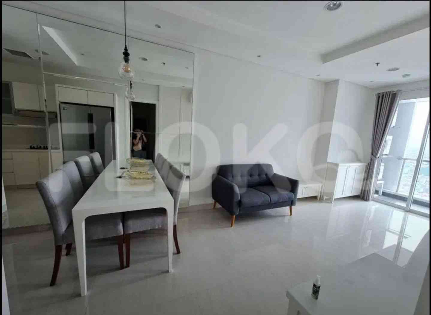 Tipe 2 Kamar Tidur di Lantai 17 untuk disewakan di Grand Mansion Apartemen - fta766 4