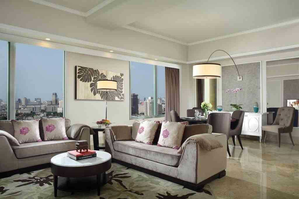 Ruang keluarga Ascott Apartemen