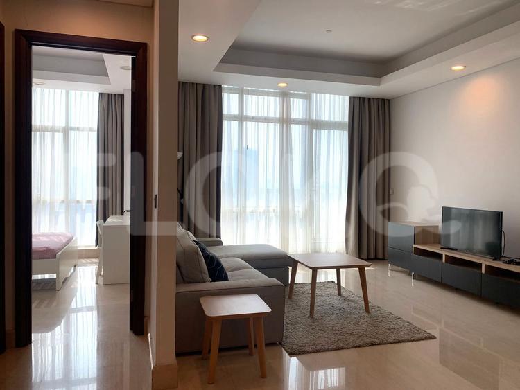 Tipe 2 Kamar Tidur di Lantai 21 untuk disewakan di Oakwood Suites La Maison - fgaa04 2